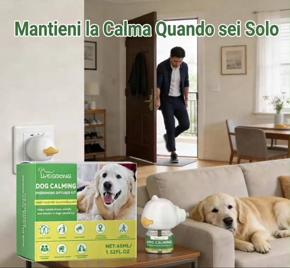ZampaRelax™ – Diffusore Calmante per Cani